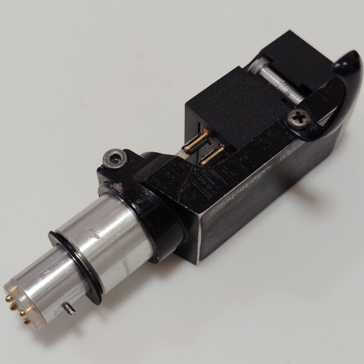 DENON MCカートリッジ DL-103 ヘッドシェル AT-MS11 音質極めて良好