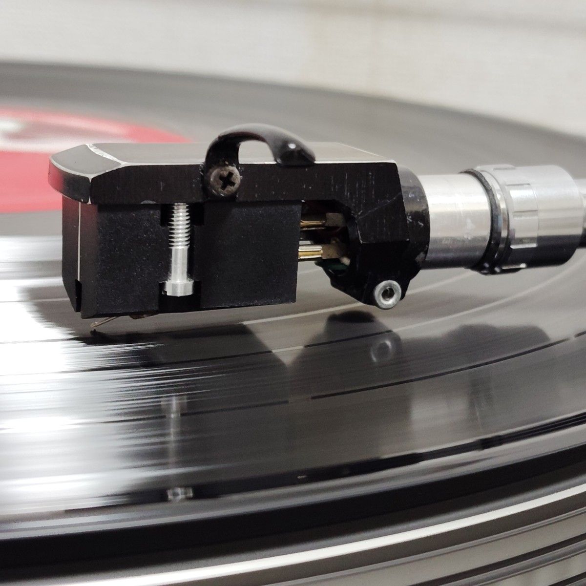 DENON MCカートリッジ DL-103 ヘッドシェル AT-MS11 音質極めて良好