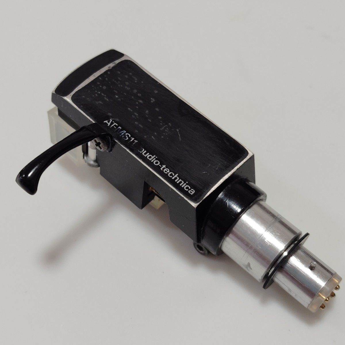 DENON MCカートリッジ DL-103 ヘッドシェル AT-MS11 音質極めて良好