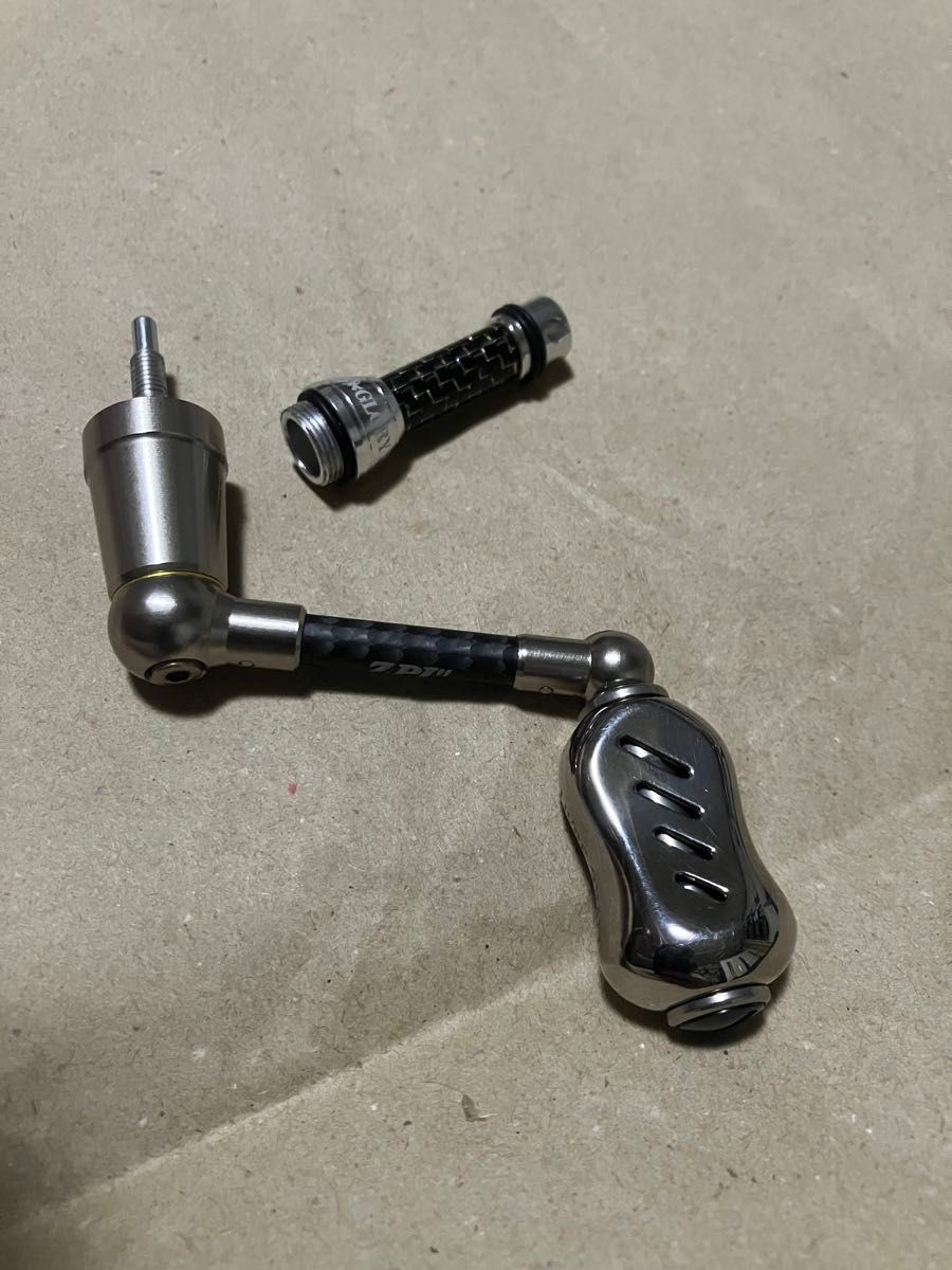 ZPI RMR カスタムカーボンハンドル シマノ シルバー 50mm リブレ