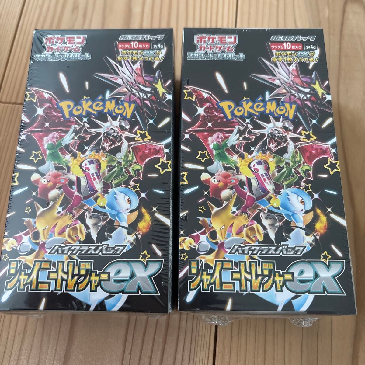 シャイニートレジャーex シュリンク付 2BOX｜Yahoo!フリマ（旧PayPay