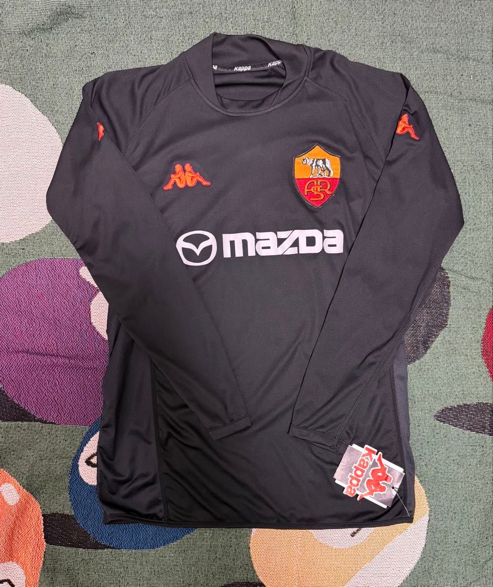 90s 00s asローマ 長袖ユニフォーム 支給品 タグ付き kappa｜Yahoo