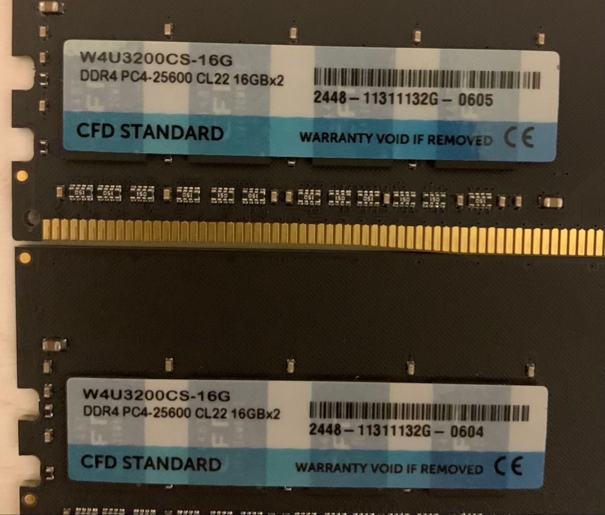 DDR4-3200 32GB(16GB×2枚) CFD｜Yahoo!フリマ（旧PayPayフリマ）