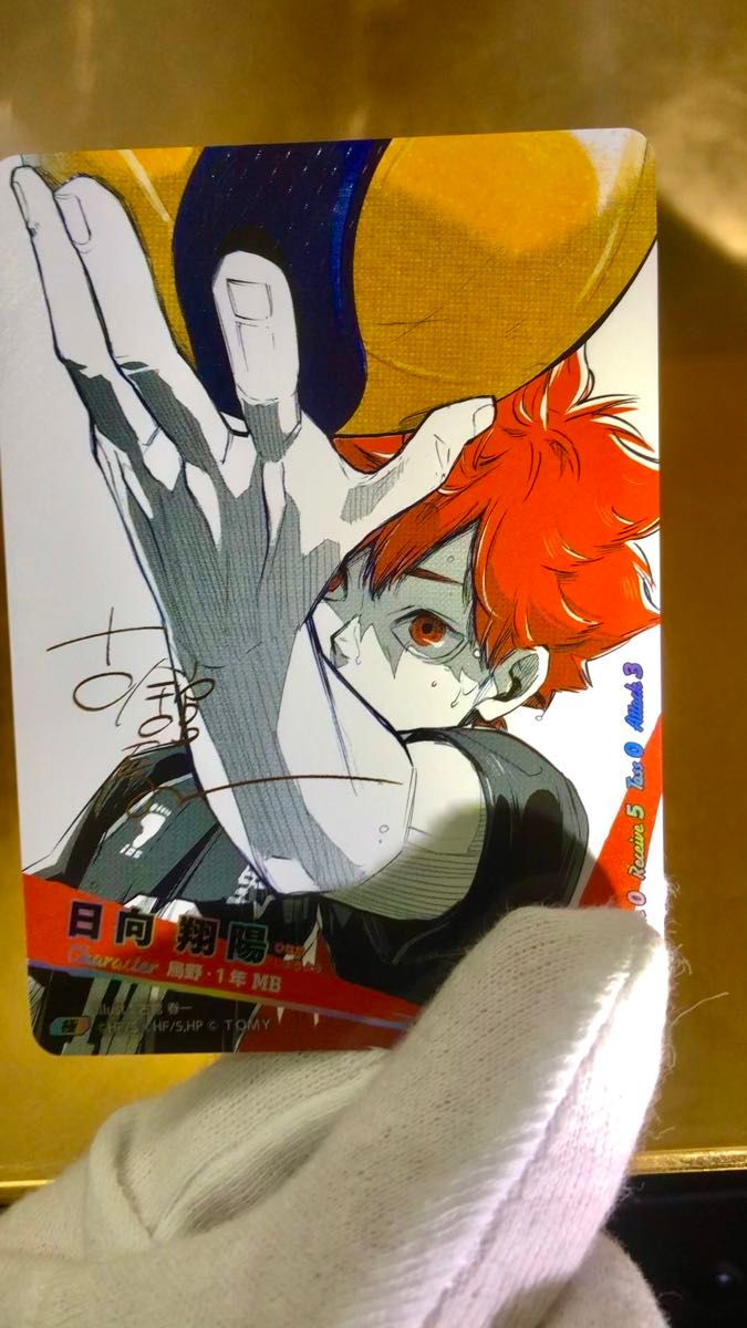 ハイキュー バボカBREAK 黒尾鉄朗 極 サイン｜Yahoo!フリマ（旧PayPay