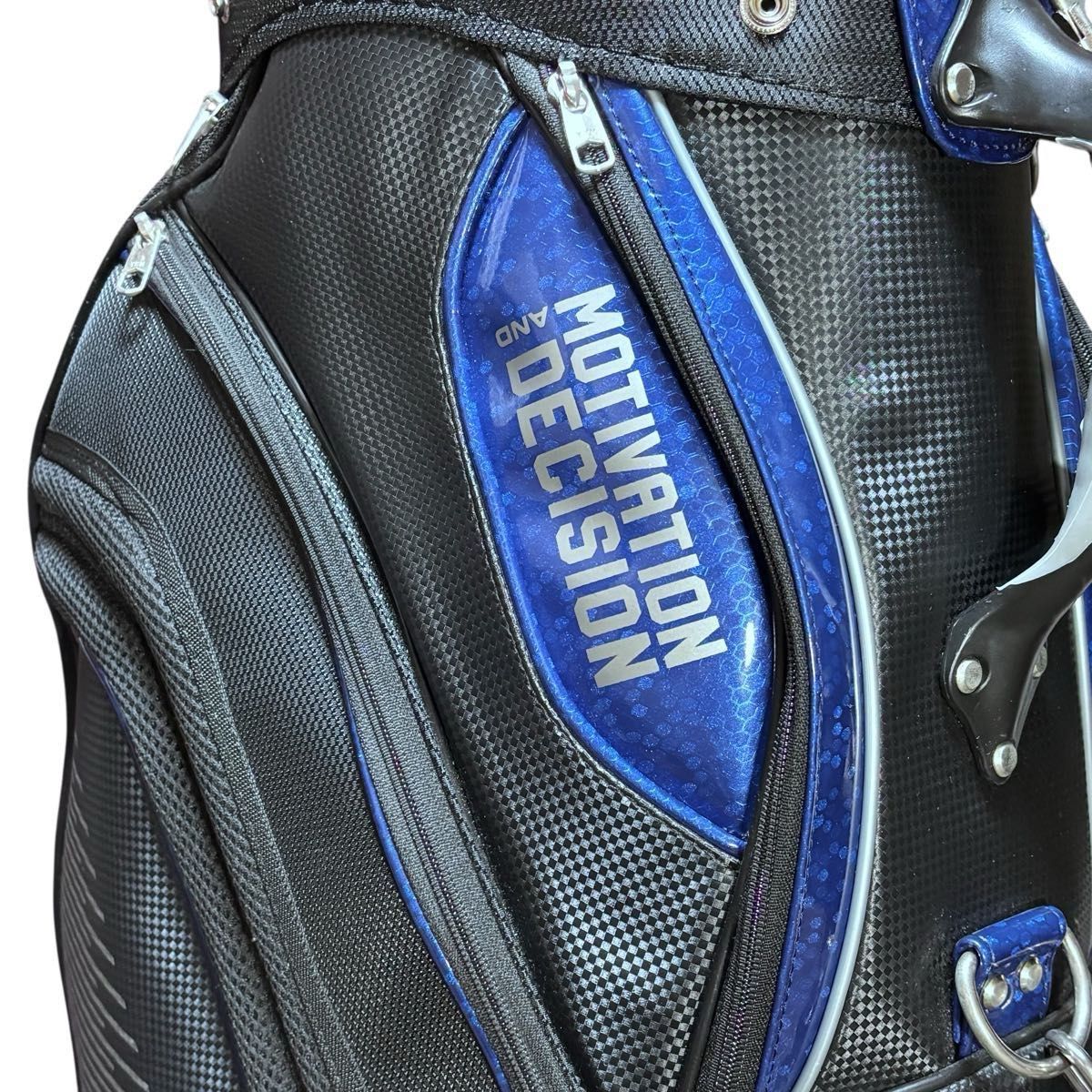 超美品 MOTIVATION AND DECISION ゴルフ キャディバッグ 9 5型 大容量