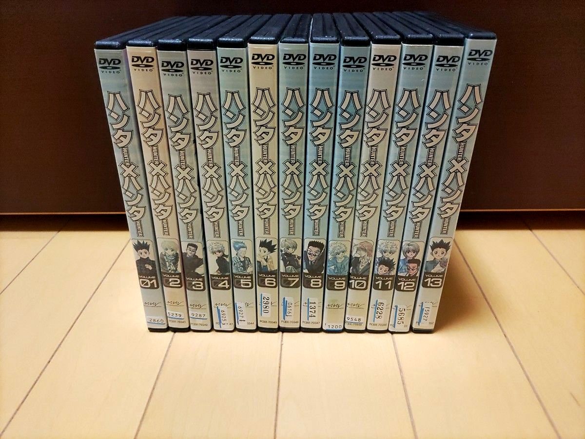 ハンターハンター 旧版テレビアニメDVD 全13巻セット(レンタル落ち