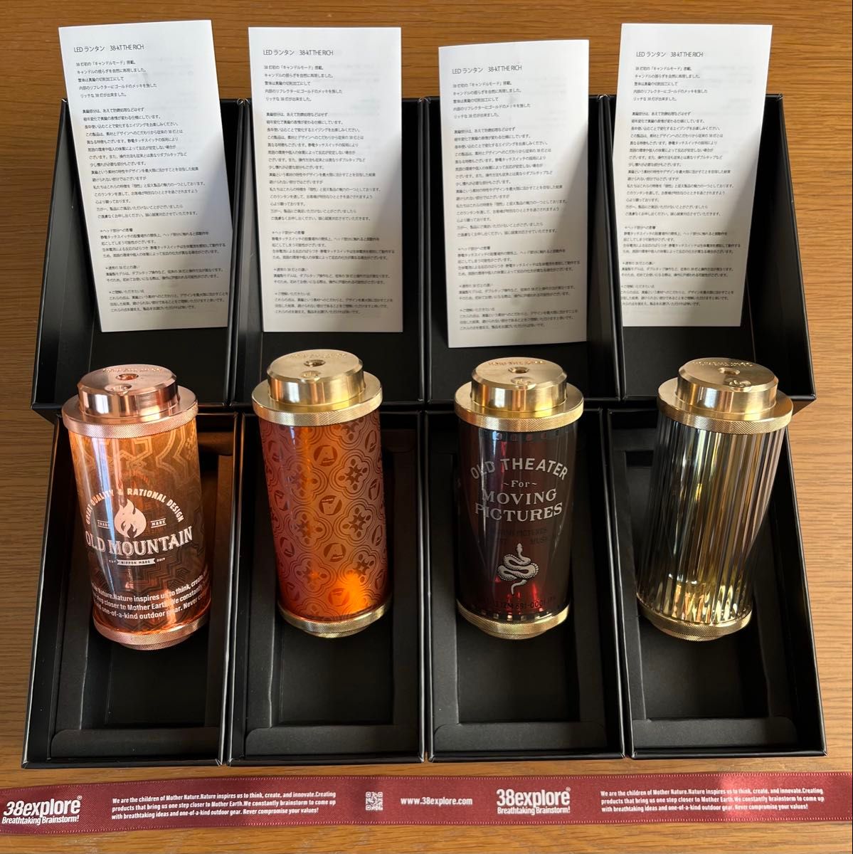 LED ランタン 38-kT THE RICH MIYABI 4種4点セット｜Yahoo!フリマ（旧