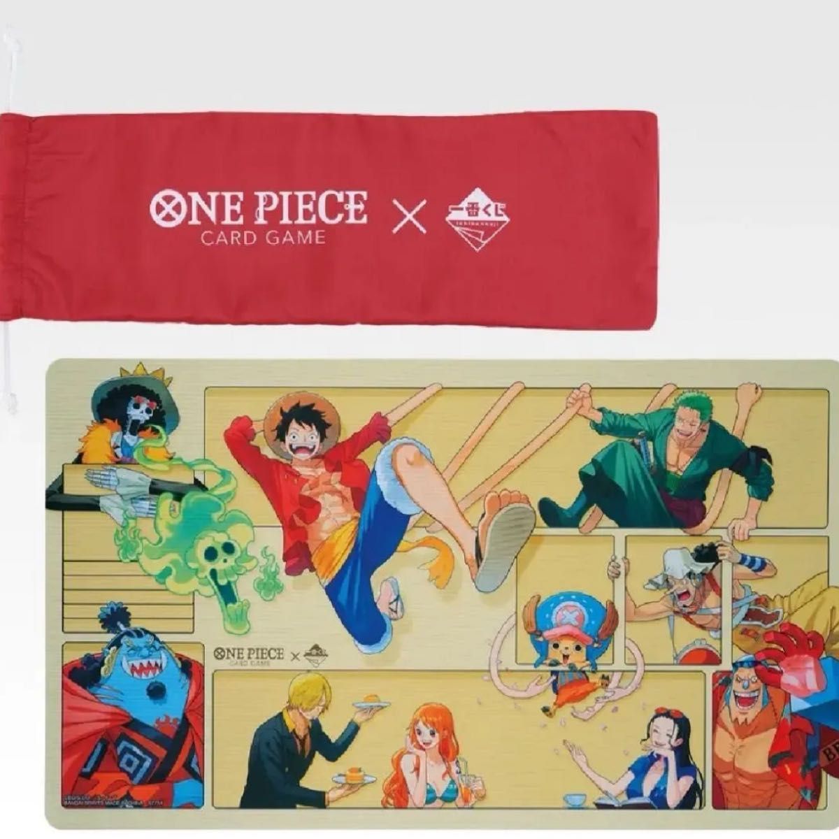 ワンピース 一番くじ ラストワン カードゲーム プレイマット プロモ