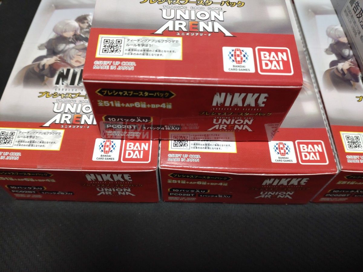 6box ユニオンアリーナ NIKKE プレシャスブースターパック 勝利の女神