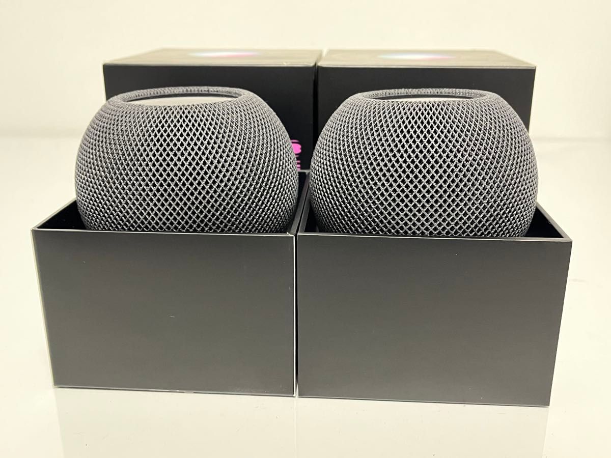 2個セット Apple アップル HomePod mini ホームポッドミニ スペース