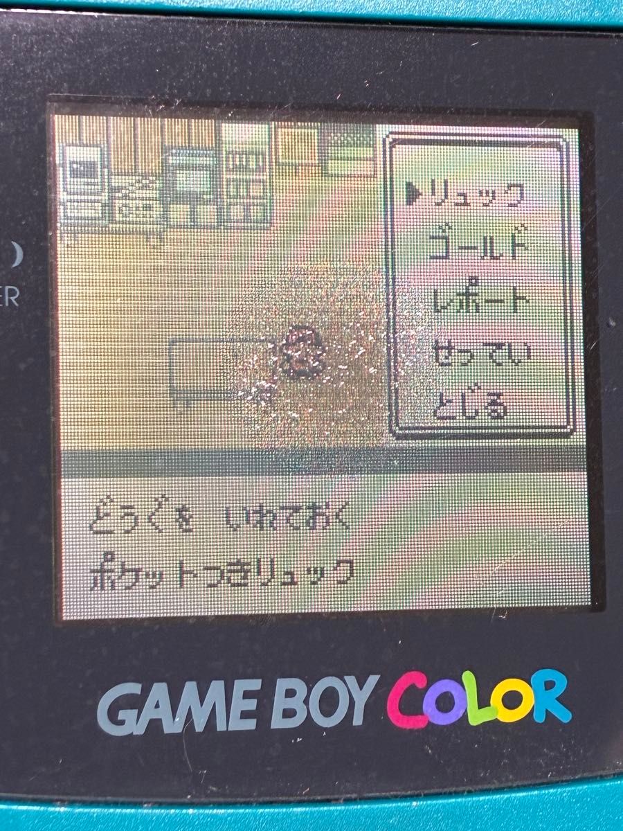 ポケットモンスター 金 ゲームボーイカラー 箱 取説 ソフト セット