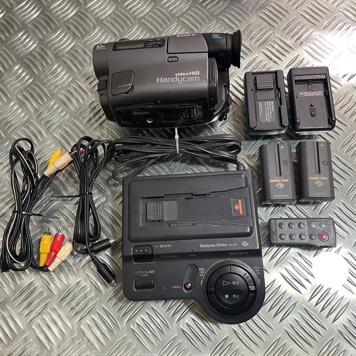 ジャンク品SONY video Hi8 Handycam ビデオカメラ ハンディカム