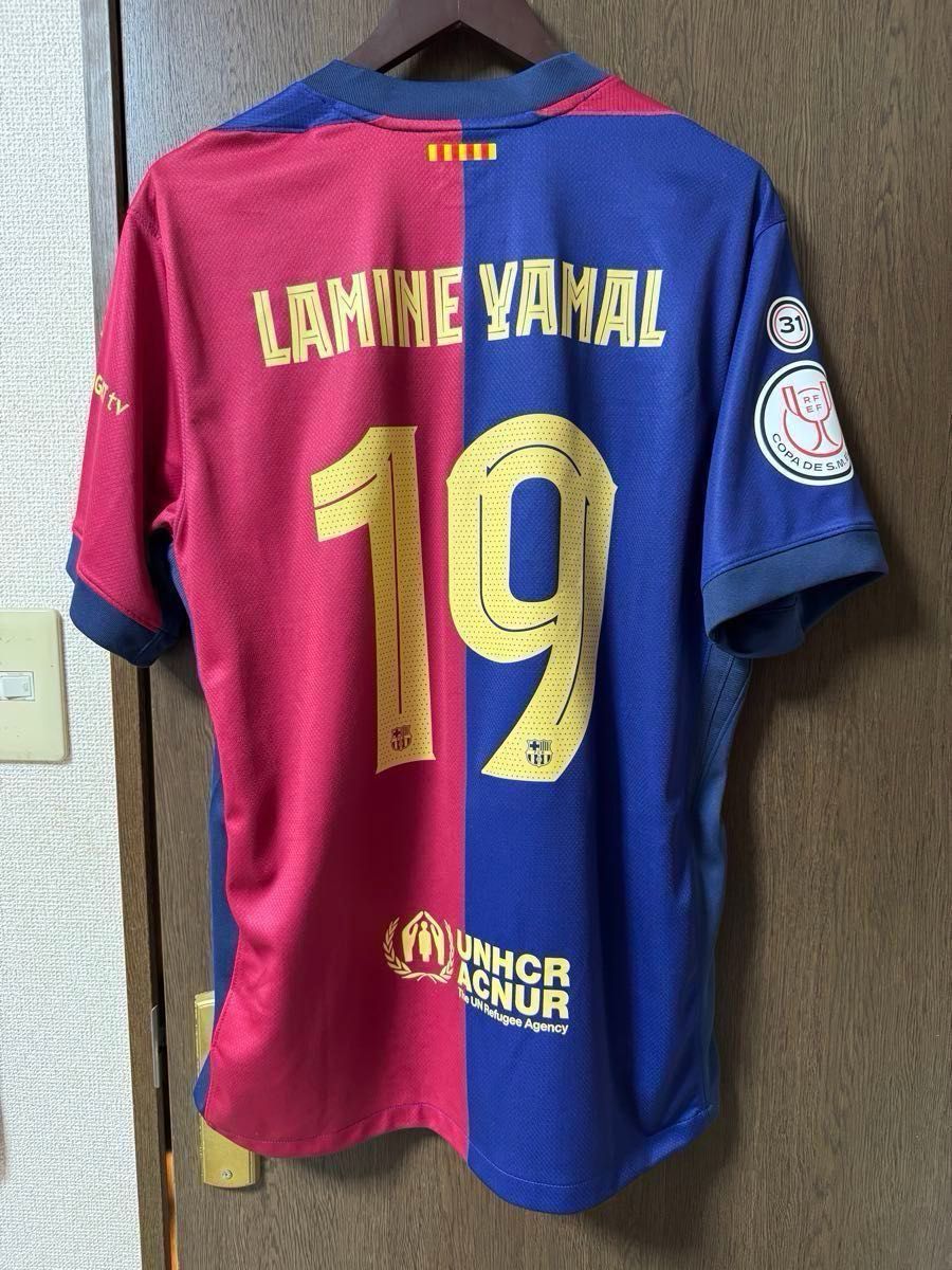正規品 24-25 バルセロナ ラミン・ヤマル コパ・デル・レイ 決勝 L