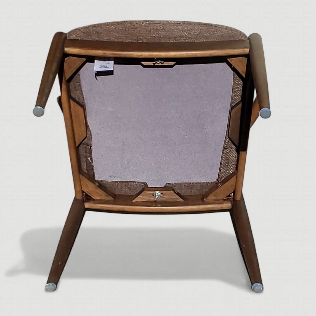 ニトリ 天然木 チェア C-01D ブラウン 北欧モダン ビーチ材 ②｜Yahoo