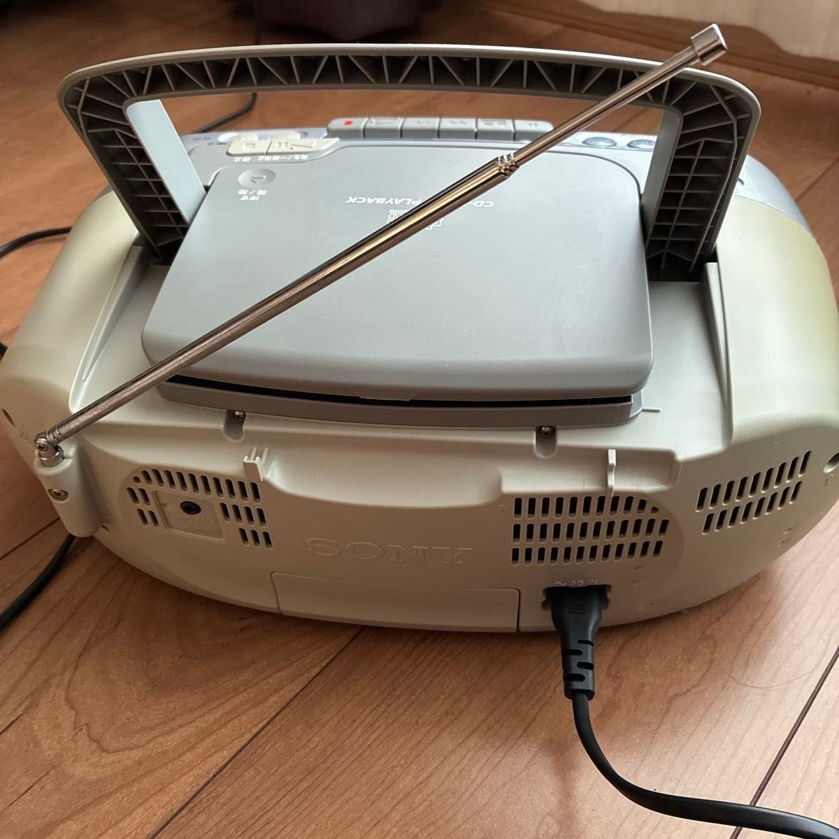 ラジカセ】テープ/ラジオのみ SONY CFD-151(ジャンク品) ☆CDラジカセ