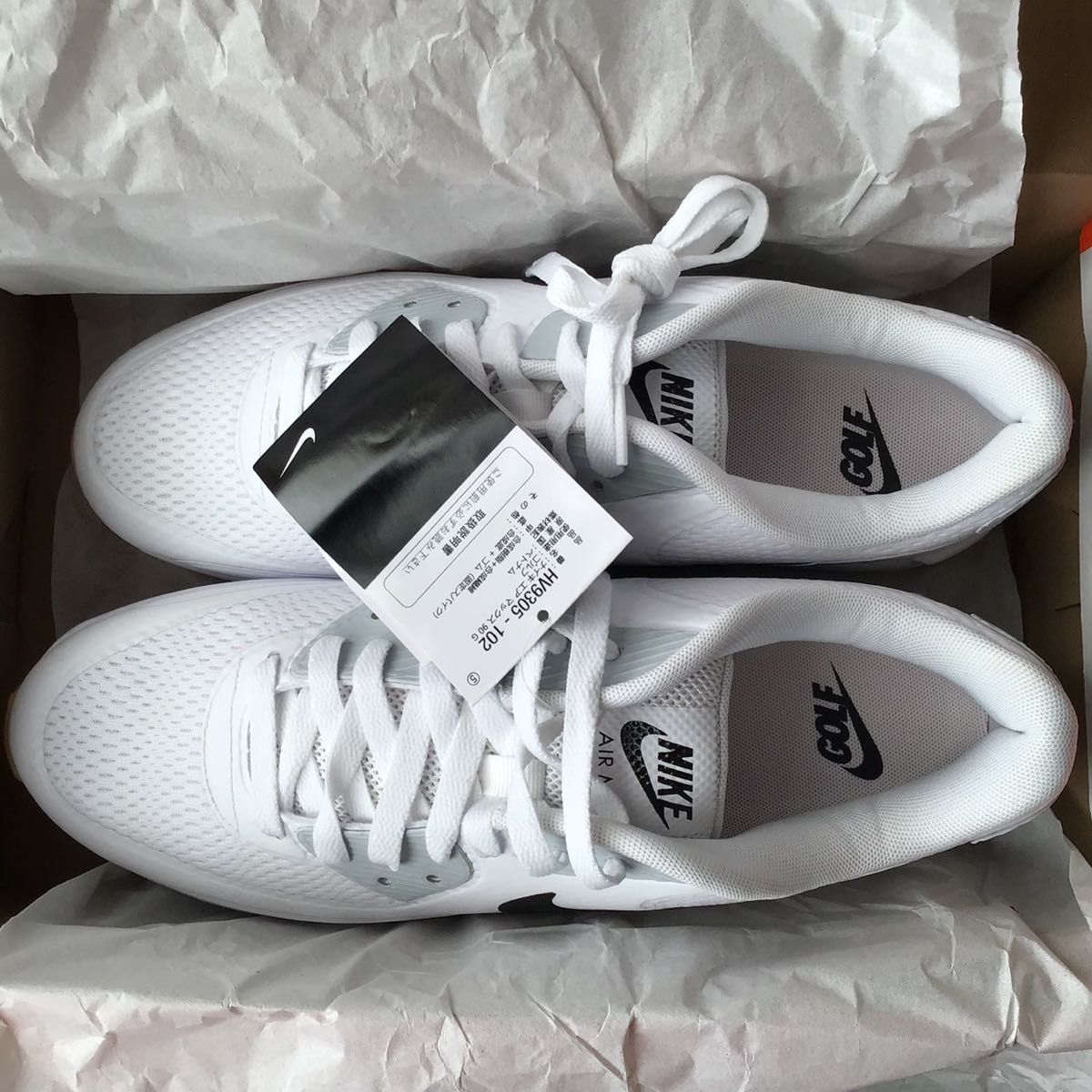 26cm ナイキ エアマックス 90 G スパイクレス ゴルフシューズ HV9305