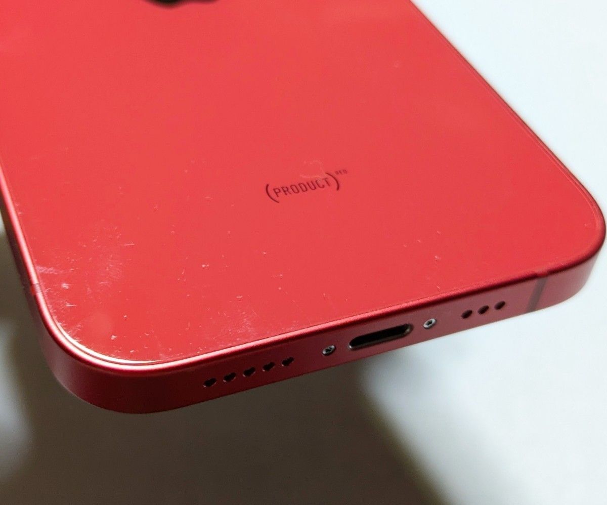 iPhone12】128GB レッド SIMフリー バッテリー100%｜Yahoo!フリマ（旧