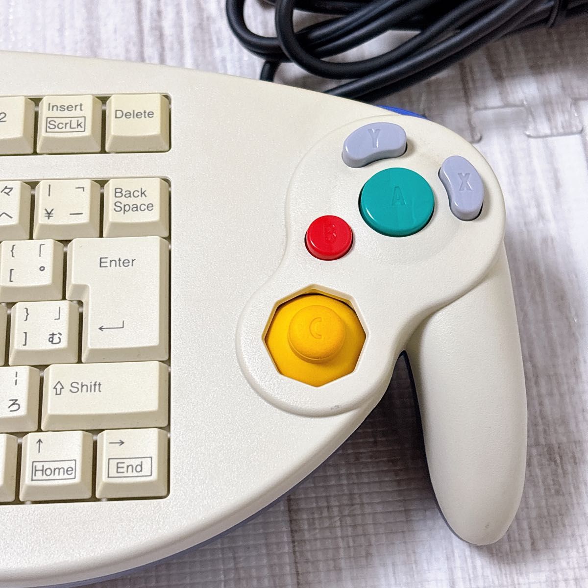 アスキー キーボード コントローラ ゲームキューブ GC ASCII｜Yahoo