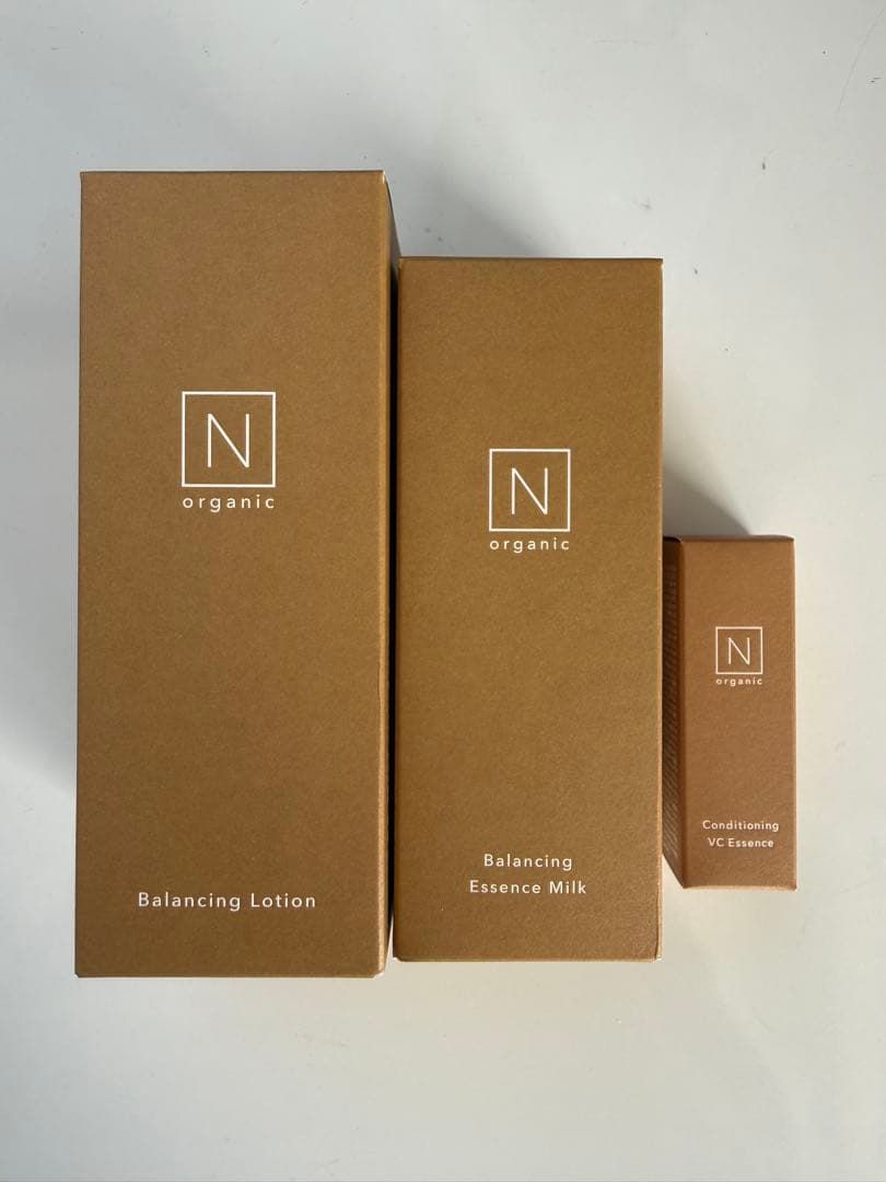 Nオーガニックbasic バランシングローション&エッセンスミルク&VCミニ