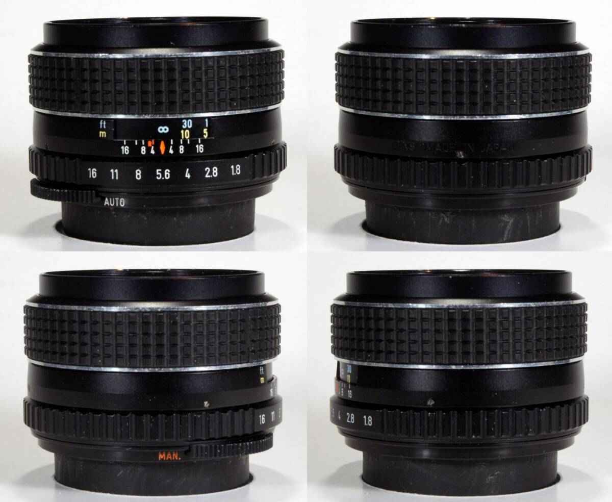 SMC TAKUMAR 55mm F1 8 オールドレンズビギナーにお勧め 操作感が良好