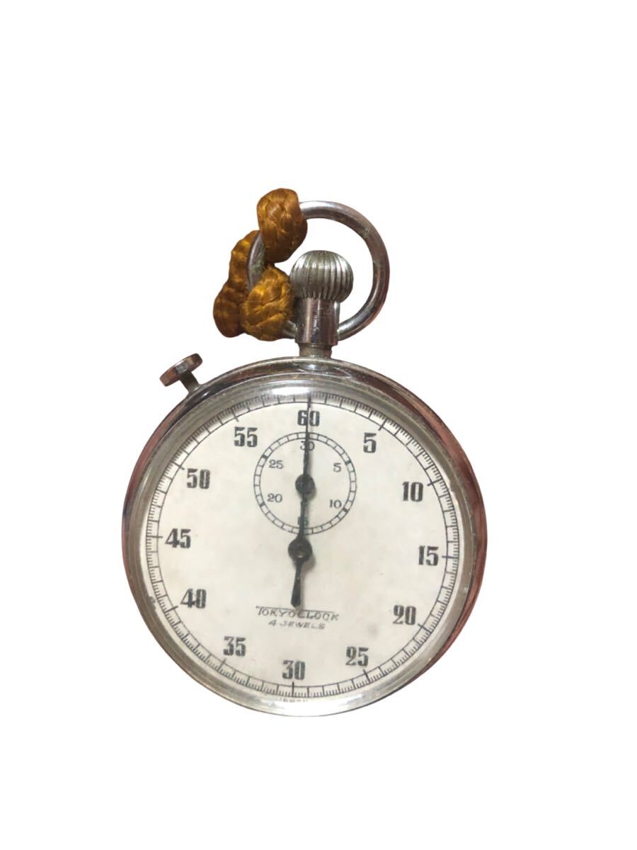 TOKYO CLOCK 4JEWELS ストップウォッチ 昭和レトロ｜Yahoo!フリマ（旧