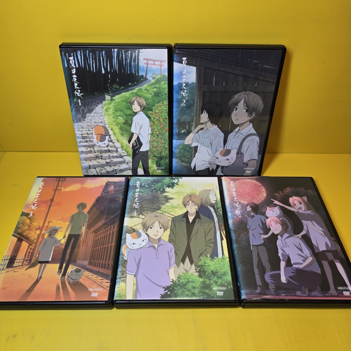 新品ケース交換済み 夏目友人帳【1期～6期+3作品】DVD 全33巻セット