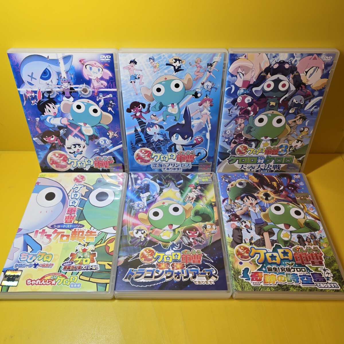 新品ケース交換済み ケロロ軍曹 1stシーズン～7thシーズン+劇場版 DVD