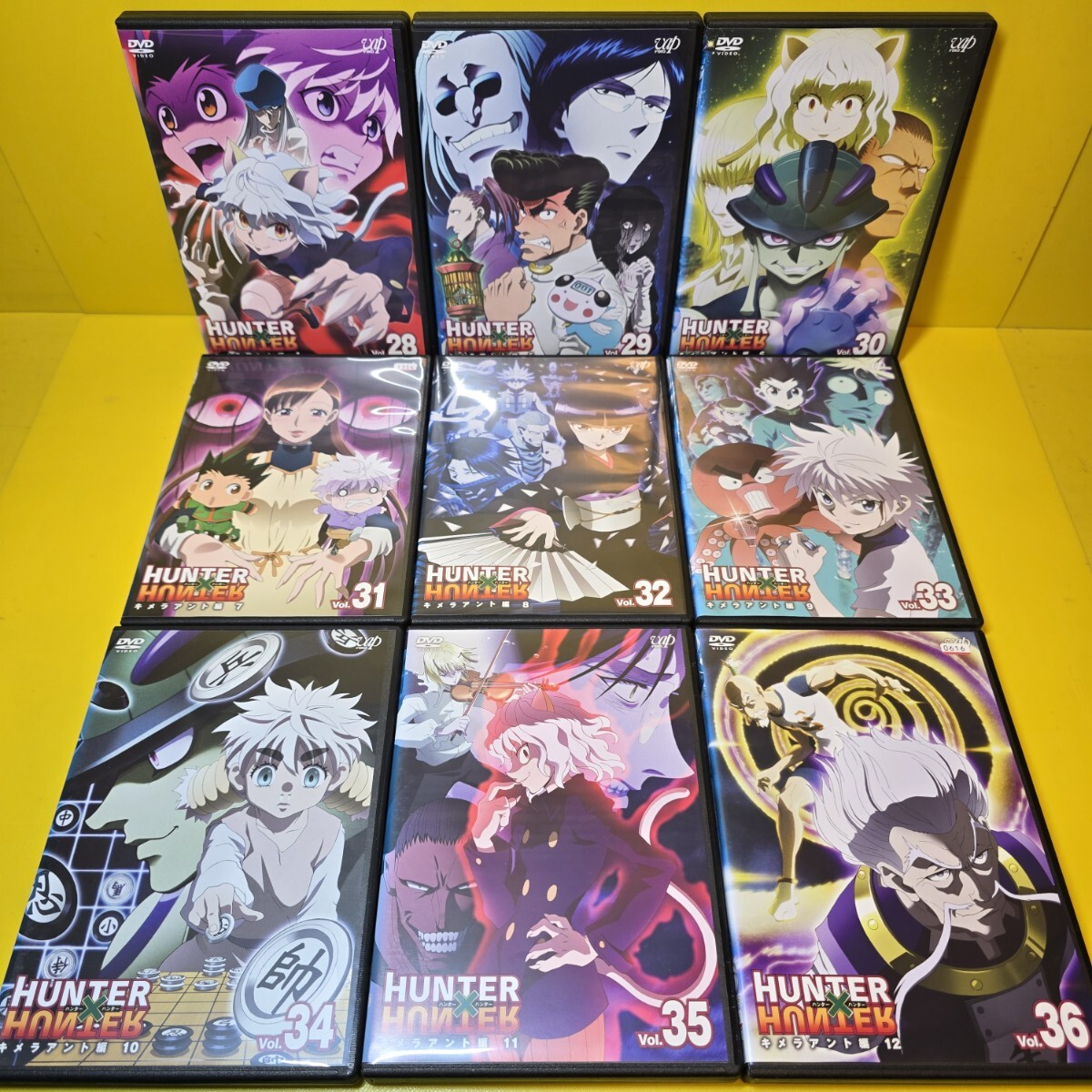 新品ケース交換済み HUNTER×HUNTER ハンターハンター【DVD】全49巻 +