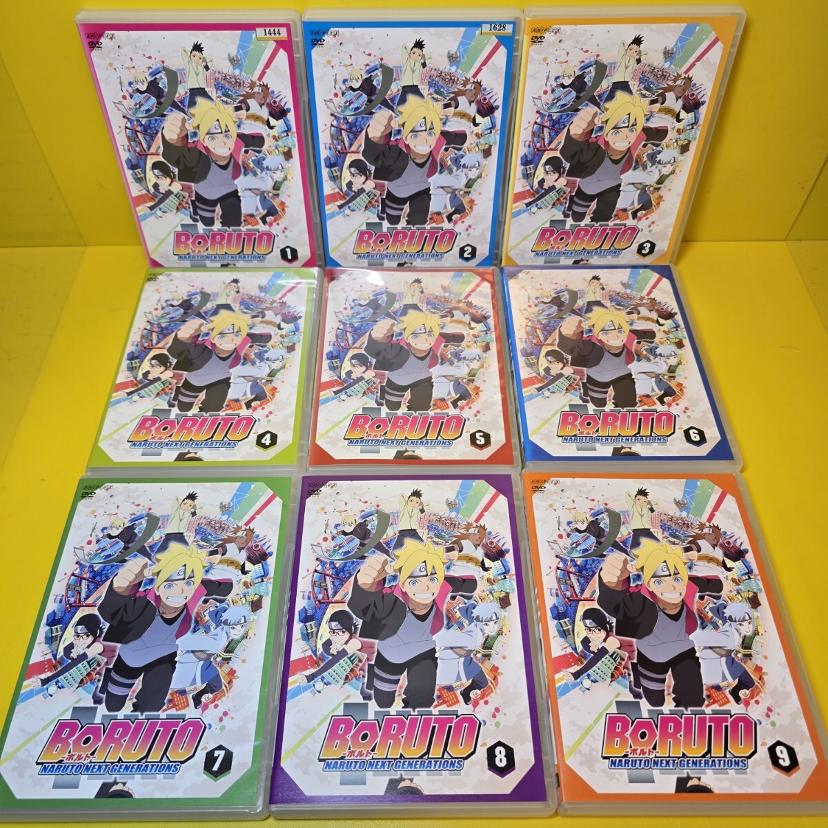 新品ケース交換済み BORUTO ボルト DVD 第一部 全76巻 全巻セット第1話