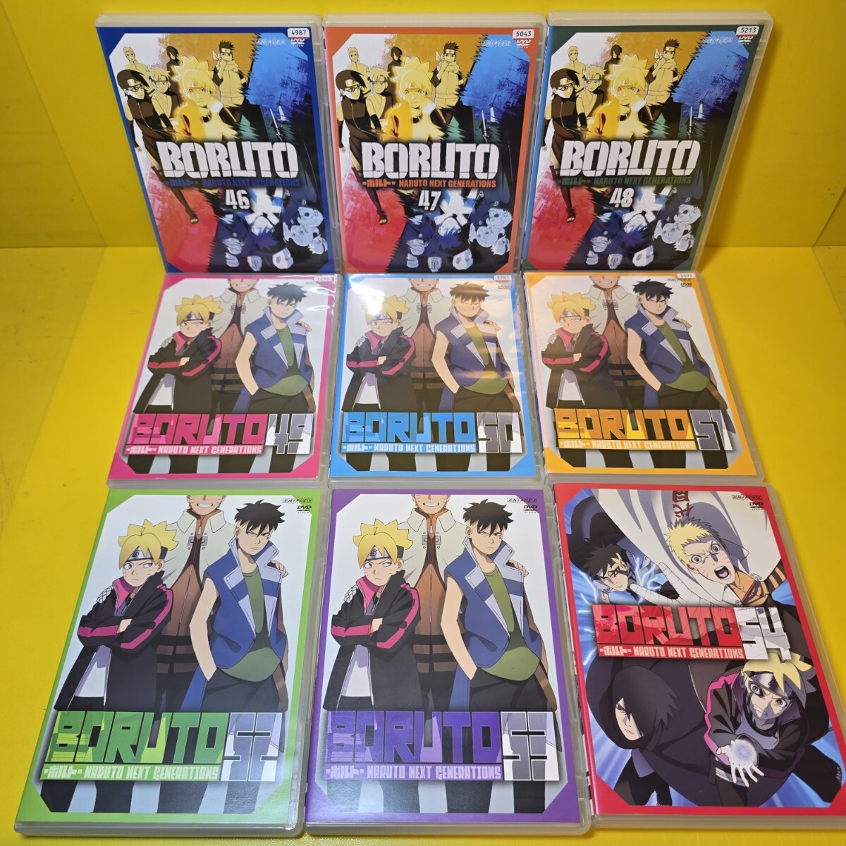 新品ケース交換済み BORUTO ボルト DVD 第一部 全76巻 全巻セット第1話