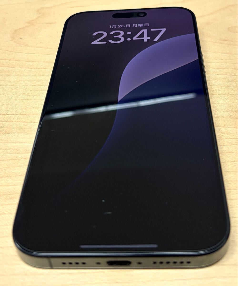 バッテリー100％ 国内版SIMフリー iPhone 16 Pro Max ブラック