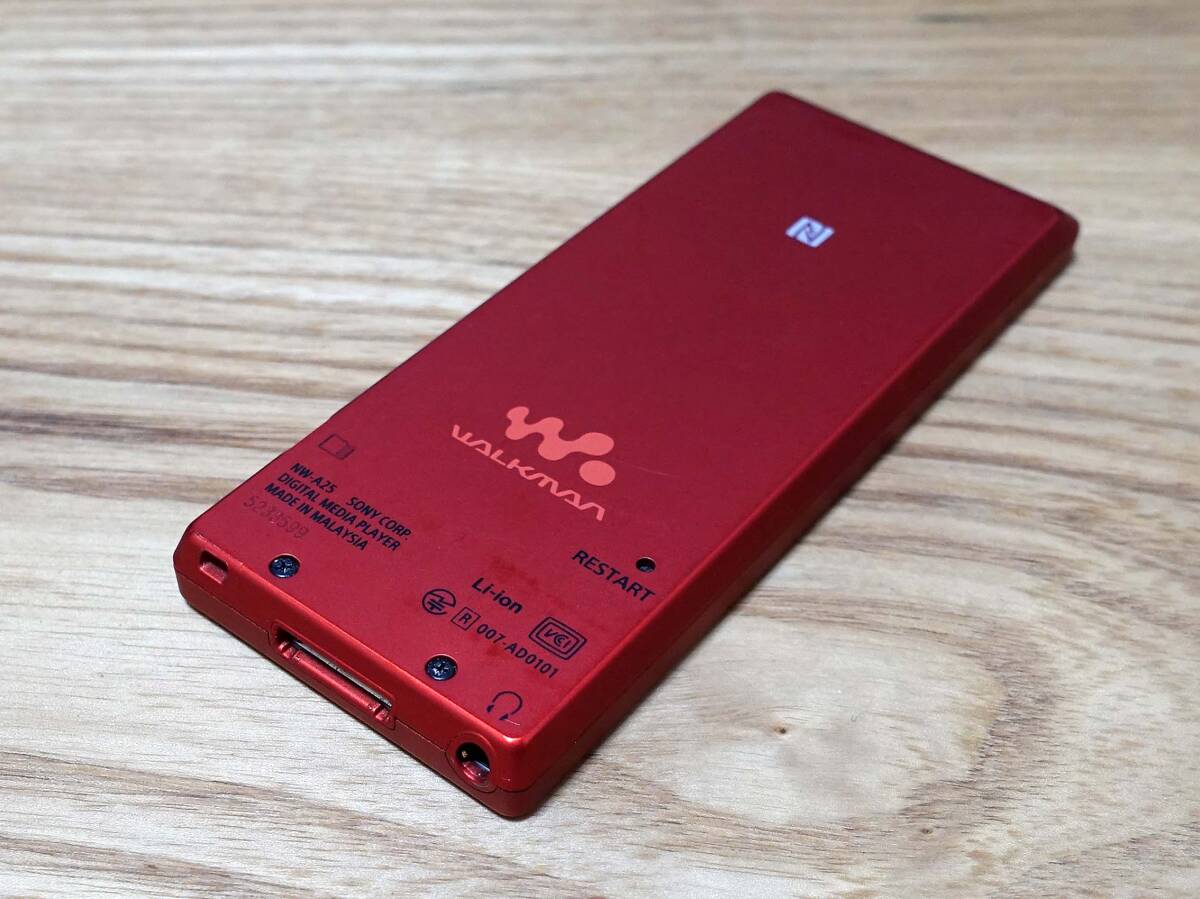 SONY Walkman ソニーウォークマン NW-A25 16GB レッド ハイレゾ