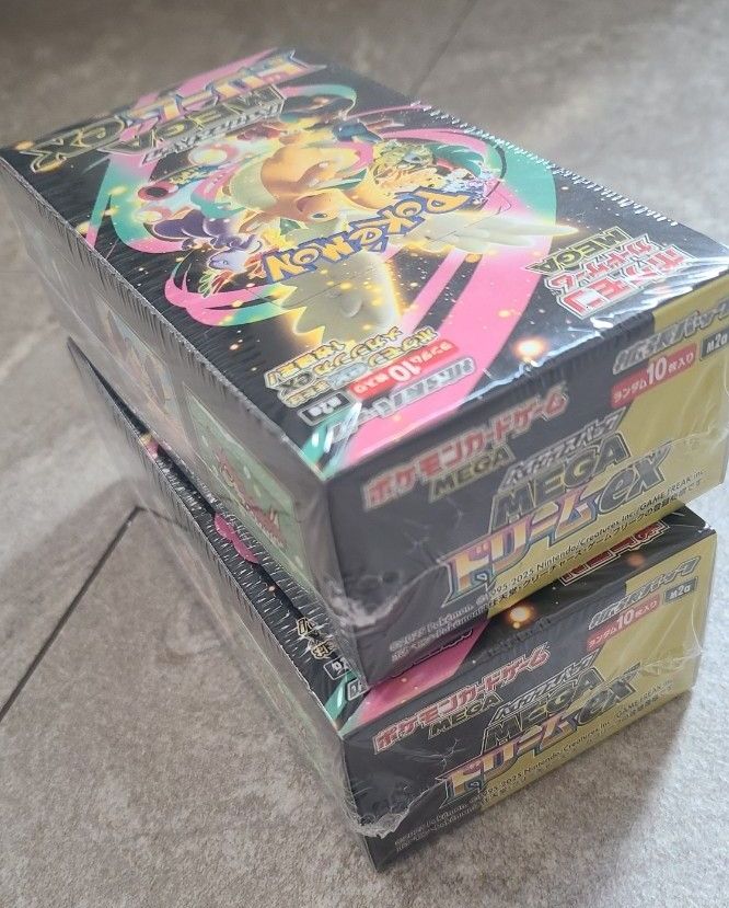 ポケモンカードゲーム MEGA ドリームex ハイクラスパック シュリンク