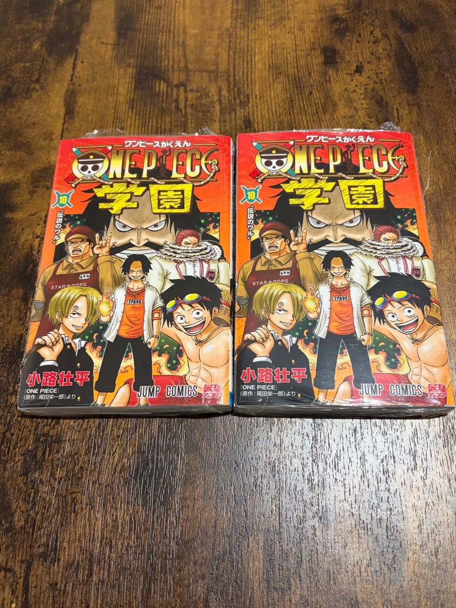 新品未開封 シュリンク付き ONE PIECE学園 10巻 2冊セット 付録付き