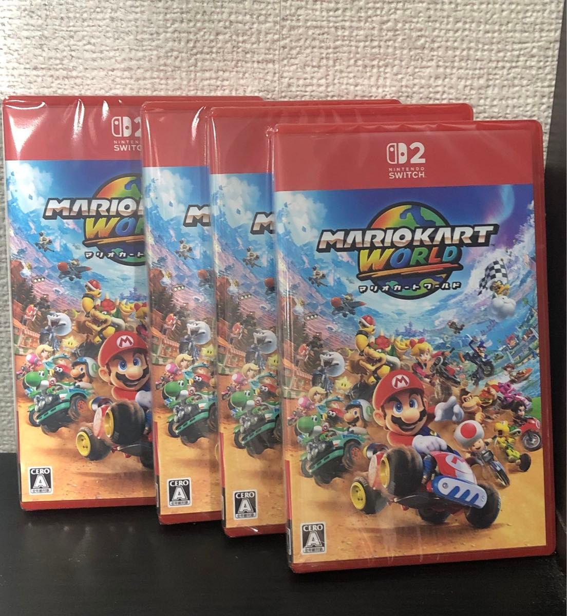 新品未開封 Switch2 マリオカートワールド 4枚セット｜Yahoo!フリマ