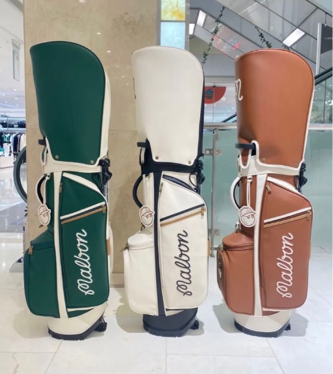 マルボンゴルフ Malbon Golf キャディバッグ男女兼用 ゴルフバッグ