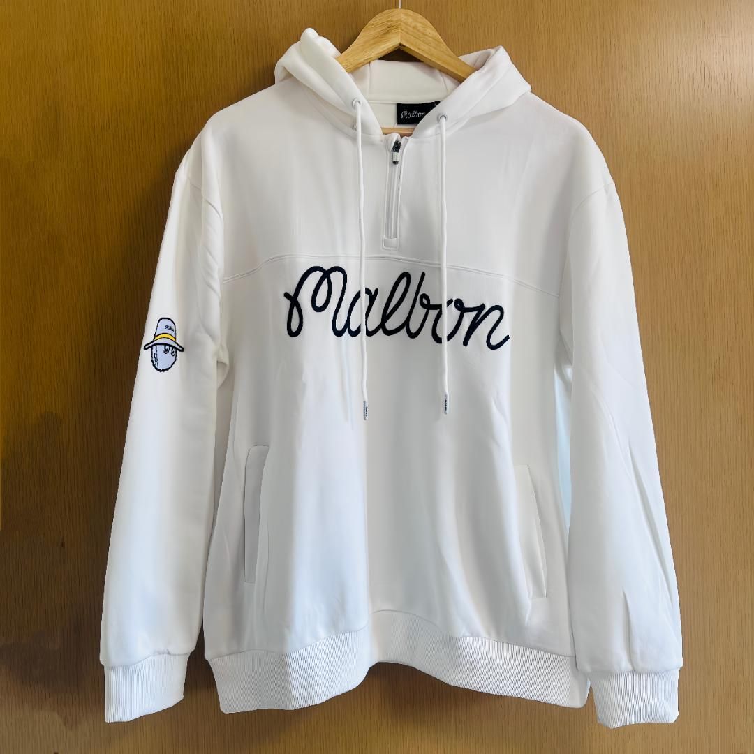 マルボンゴルフ パーカー 長袖 トレーナー メンズウェア ハーフジップ