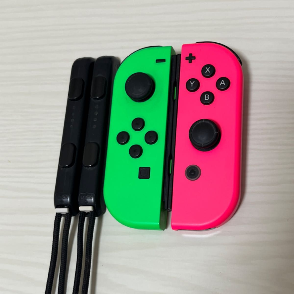 Nintendo Switch Joy-Con ネオングリーン ネオンピンク 左右セット