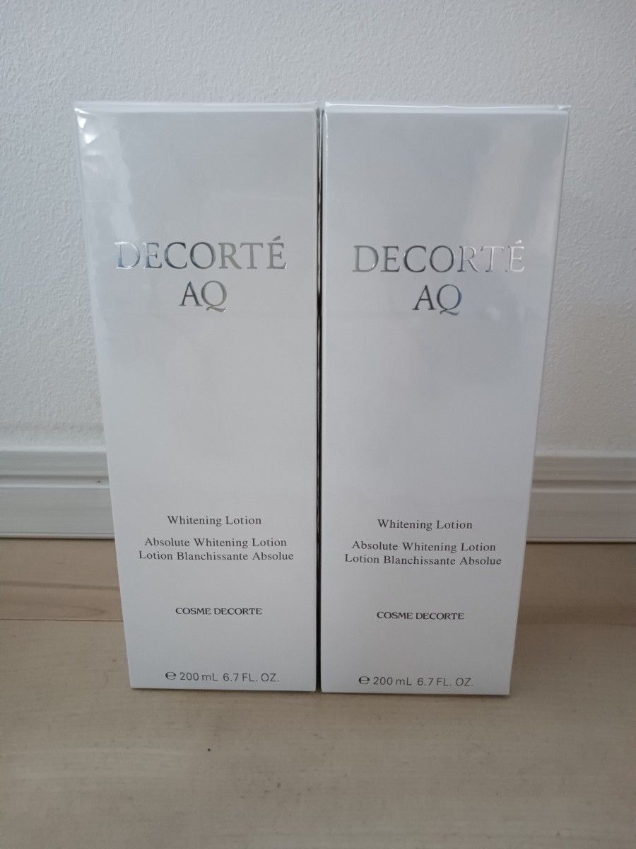 コスメデコルテ AQ ホワイトニングローション〈美白化粧水未開封品2本