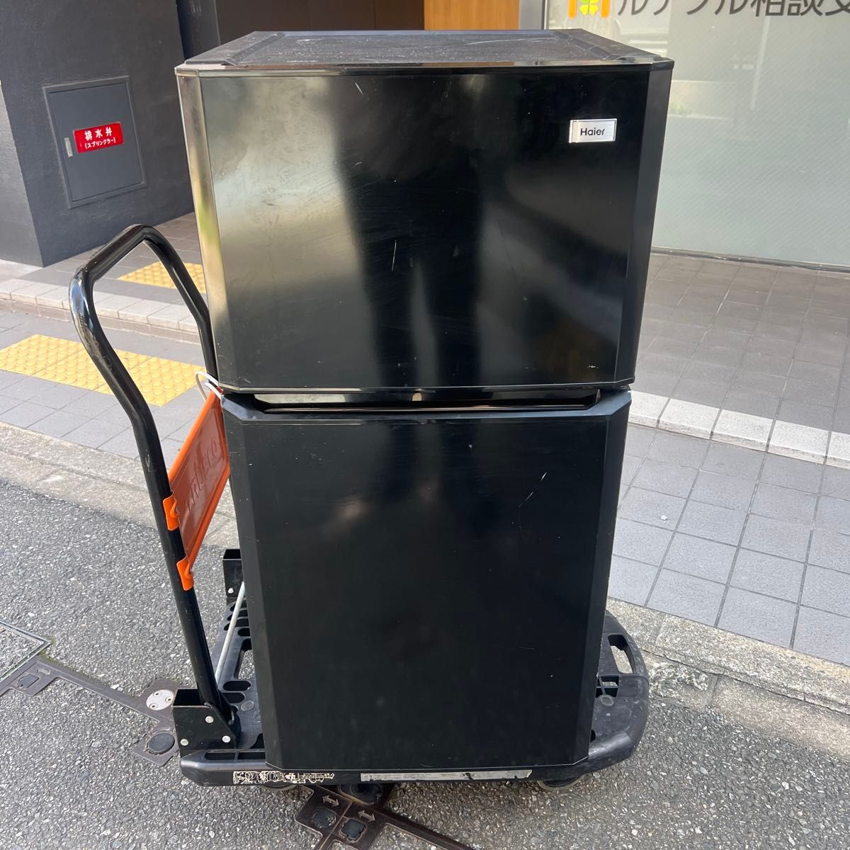 Haier 冷蔵庫 JR-N106K 2ドア ブラック 一人暮らし向け｜Yahoo!フリマ
