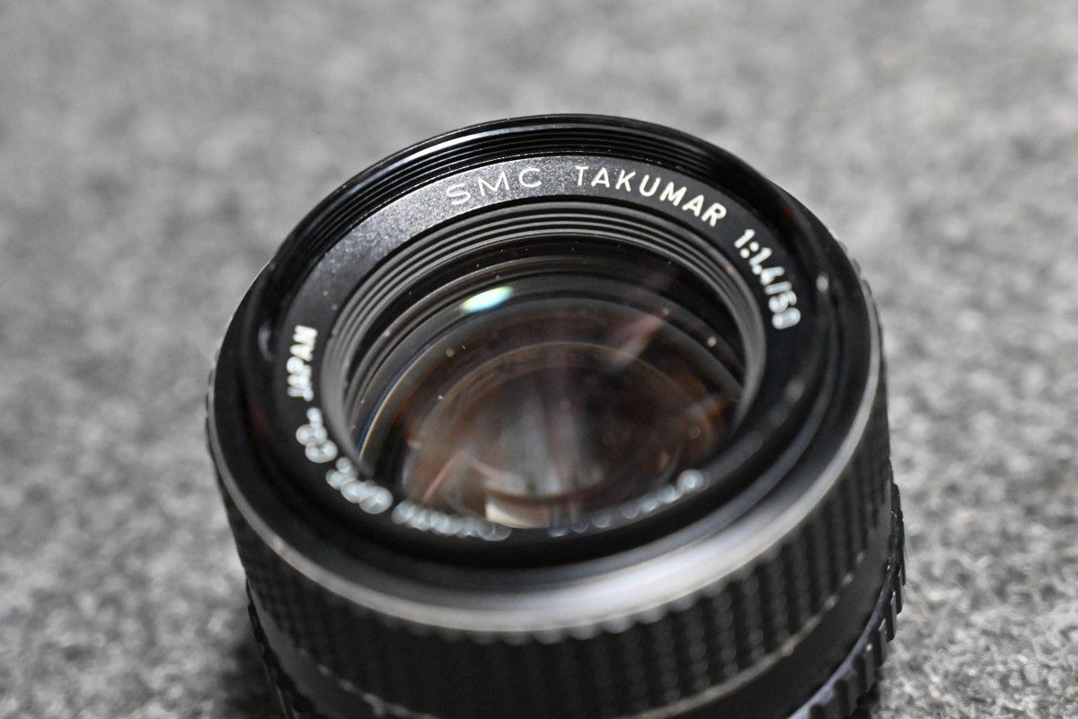 SMC TAKUMAR F1 4 50mm 単焦点 m42マウント オールドレンズ SONY E