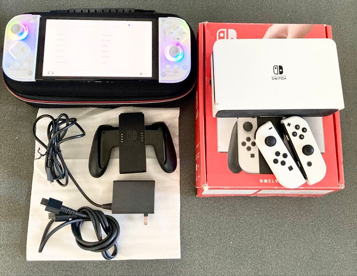 おまけ有り【nintendo switch/任天堂スイッチ】有機ELモデル｜Yahoo
