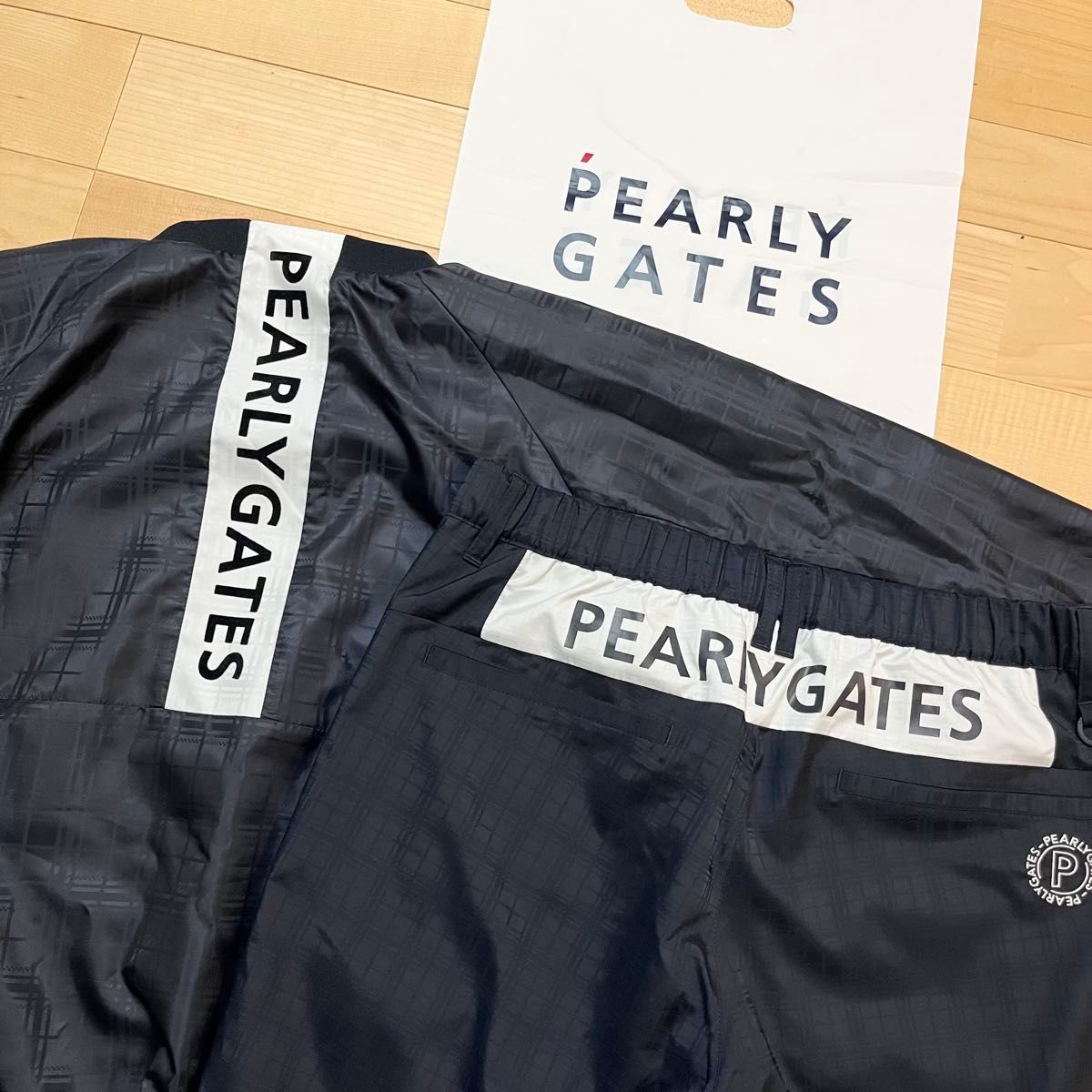 美品 パーリーゲイツ 蓄熱スニードジャケット パンツ セットアップ