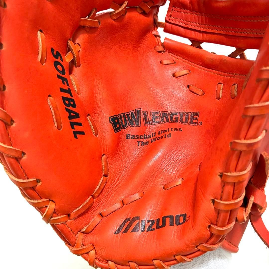 超美品】Mizuno ビューリーグ ソフトボール ファーストミット 左投げ