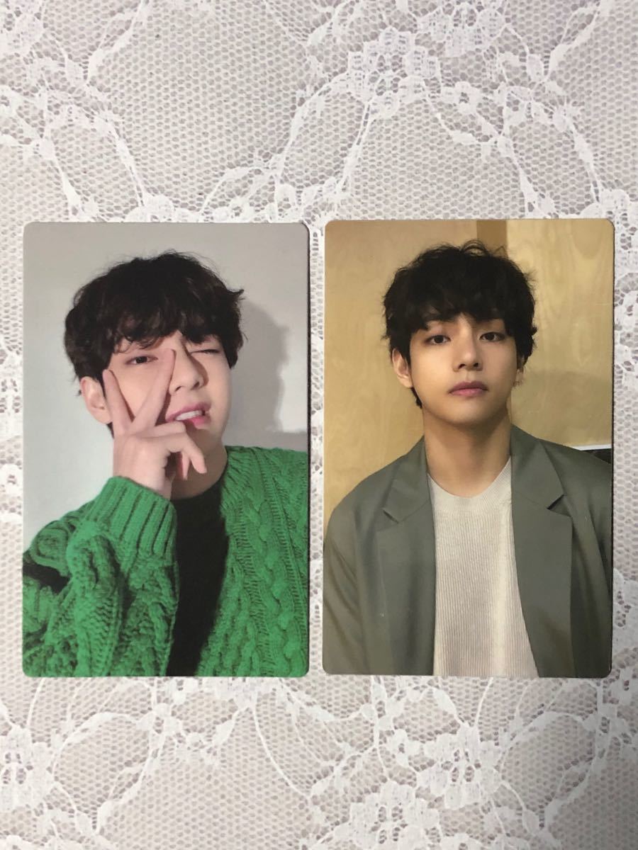 BTS BE ラッキードロー トレカ テヒョン 2枚セット M2U サウンド