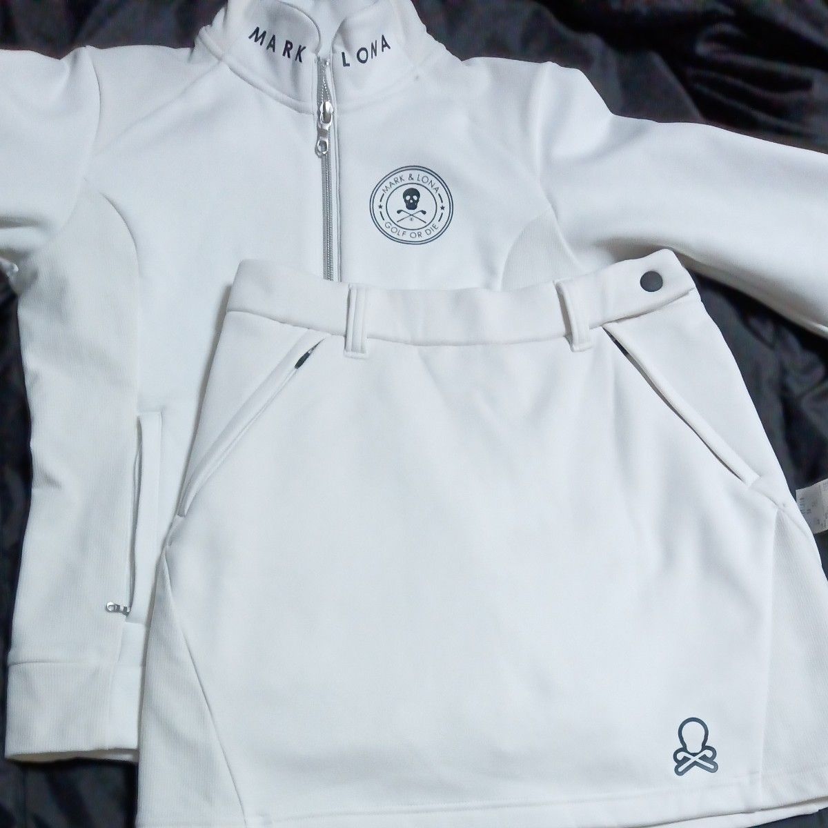 MARK&LONAジャケットとスカート セットアップ 白36｜Yahoo!フリマ（旧