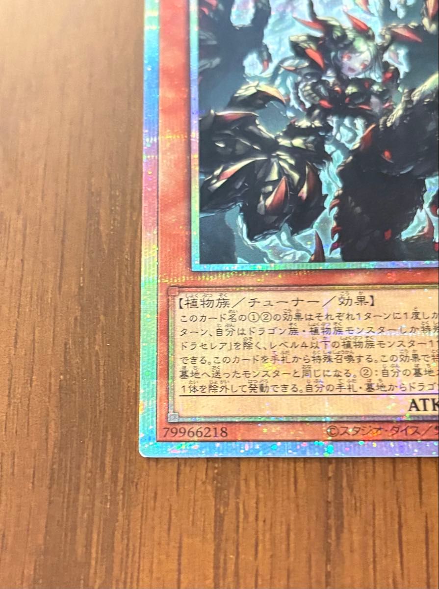 プリシク】血樹竜姫ドラセレア プリズマティックシークレット BLAZING