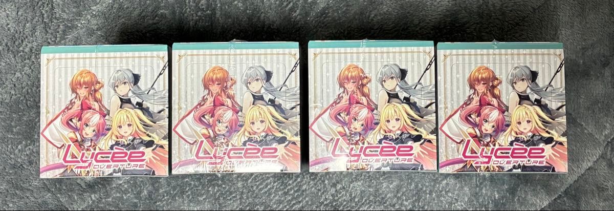 リセ ネクストン4 0 未開封シュリンク付きBOX ×4 予約特典スリーブ付き