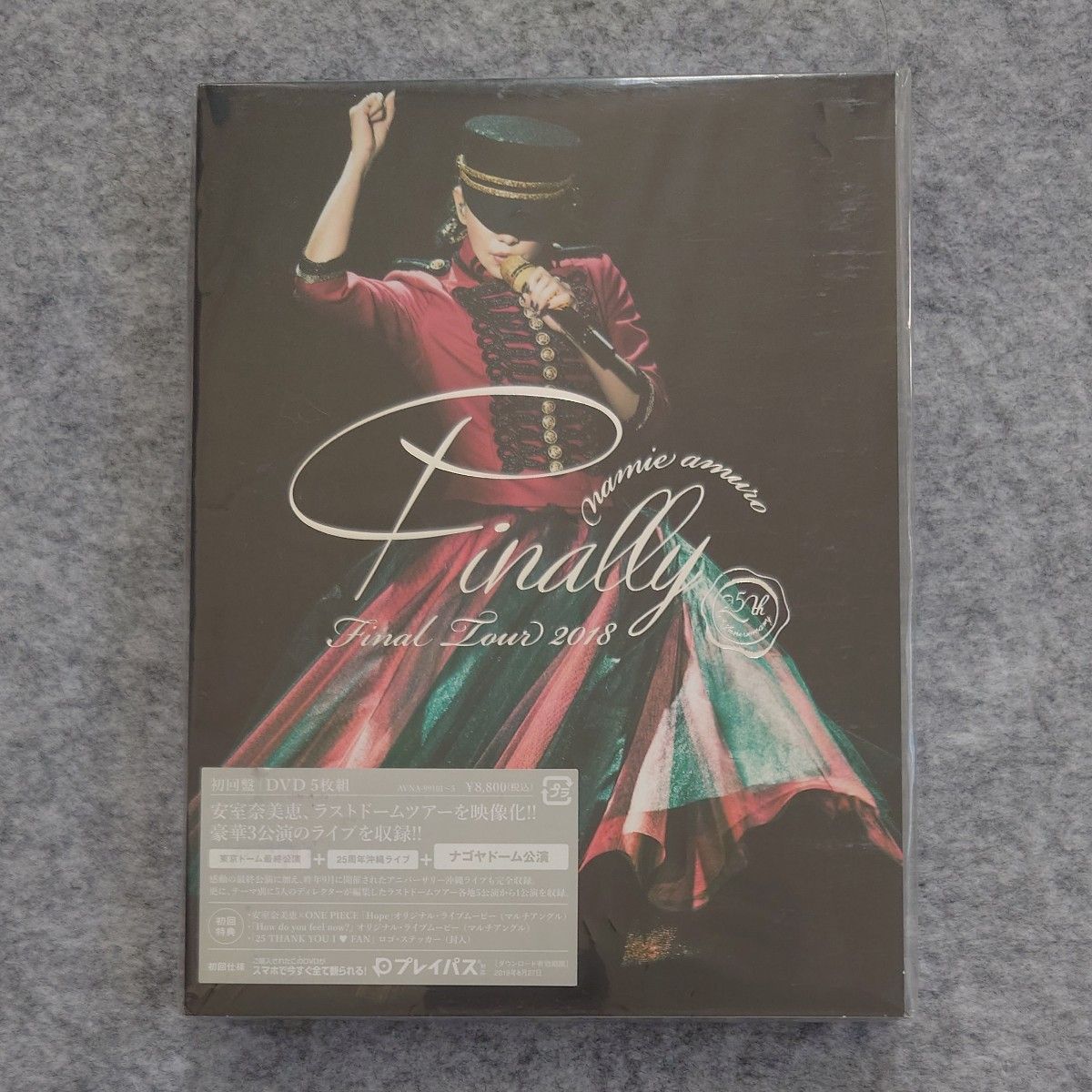 安室奈美恵 Final Tour 2018 Finally 初回盤 DVD 5枚組｜Yahoo!フリマ