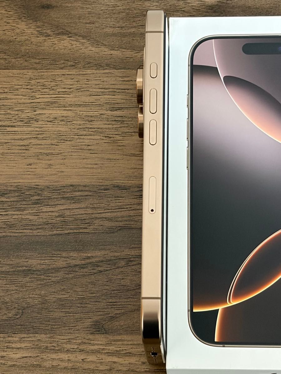 極美品】iPhone 16 Pro 256GB デザートチタニウム AppleCare+盗難